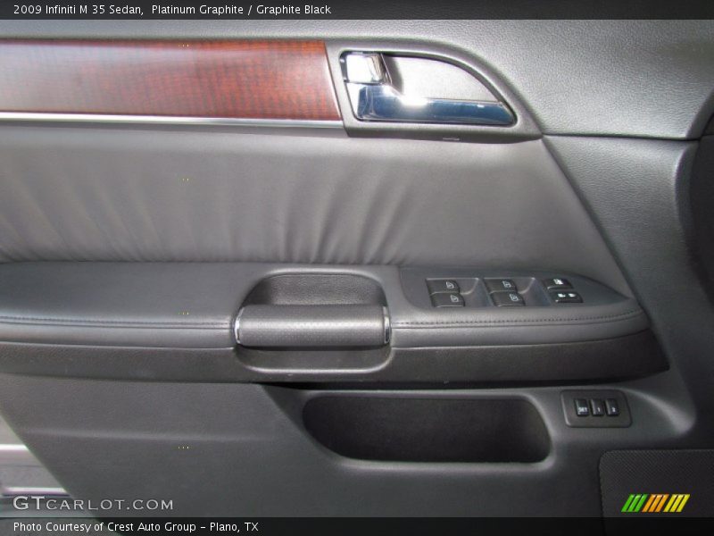 Platinum Graphite / Graphite Black 2009 Infiniti M 35 Sedan
