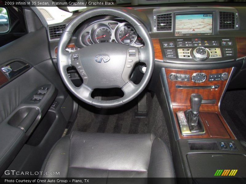 Platinum Graphite / Graphite Black 2009 Infiniti M 35 Sedan