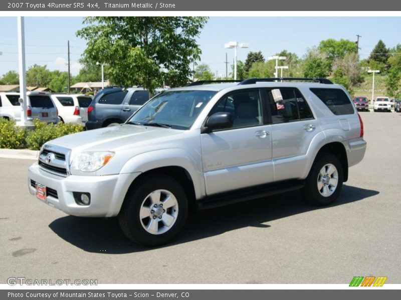 Titanium Metallic / Stone 2007 Toyota 4Runner SR5 4x4