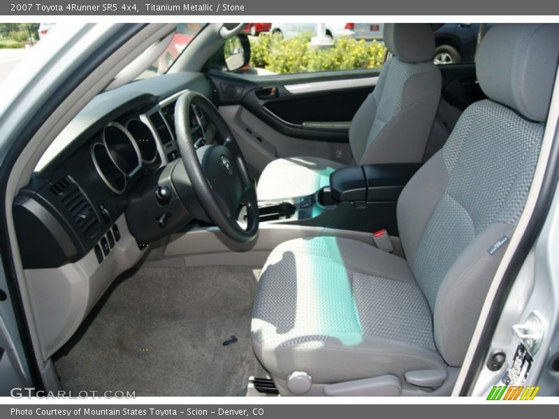 Titanium Metallic / Stone 2007 Toyota 4Runner SR5 4x4