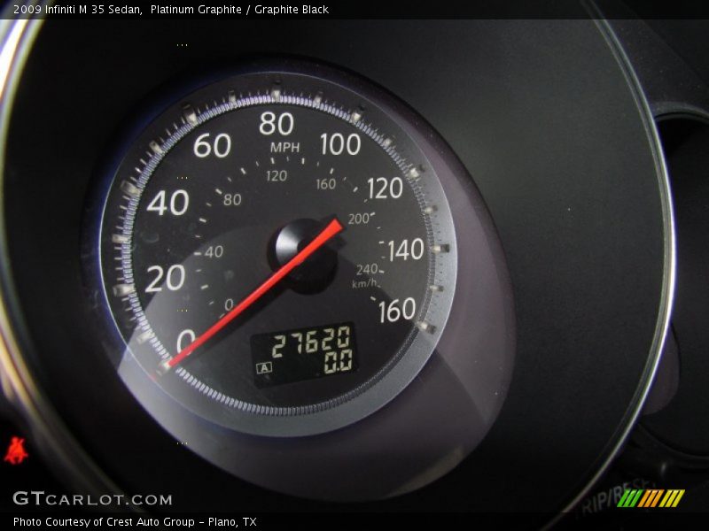 Platinum Graphite / Graphite Black 2009 Infiniti M 35 Sedan