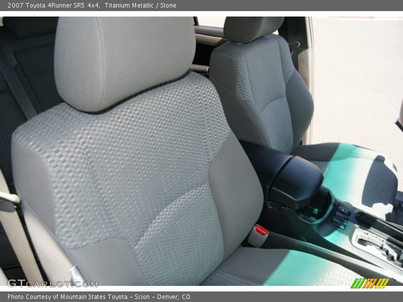 Titanium Metallic / Stone 2007 Toyota 4Runner SR5 4x4