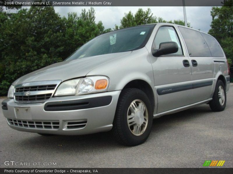 Silverstone Metallic / Medium Gray 2004 Chevrolet Venture LS