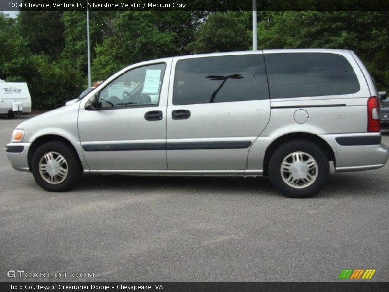 Silverstone Metallic / Medium Gray 2004 Chevrolet Venture LS