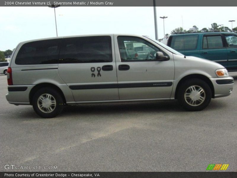 Silverstone Metallic / Medium Gray 2004 Chevrolet Venture LS