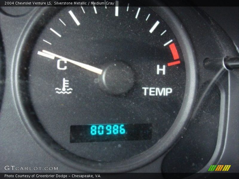 Silverstone Metallic / Medium Gray 2004 Chevrolet Venture LS