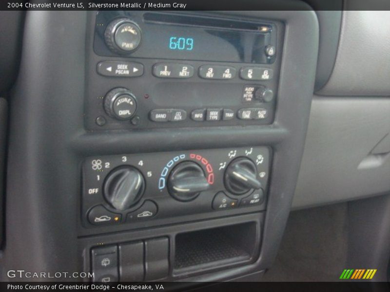 Silverstone Metallic / Medium Gray 2004 Chevrolet Venture LS