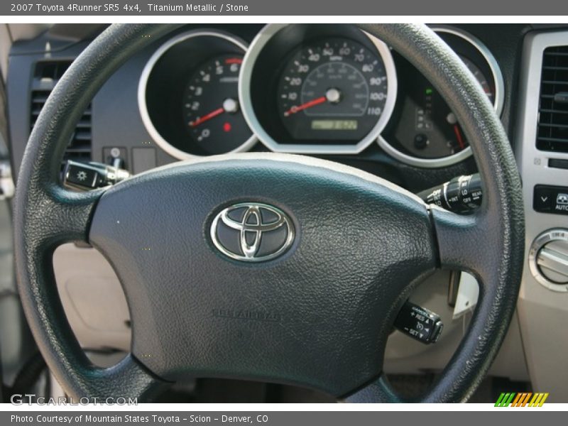 Titanium Metallic / Stone 2007 Toyota 4Runner SR5 4x4