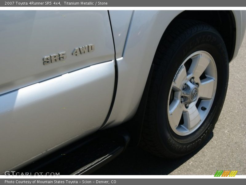 Titanium Metallic / Stone 2007 Toyota 4Runner SR5 4x4