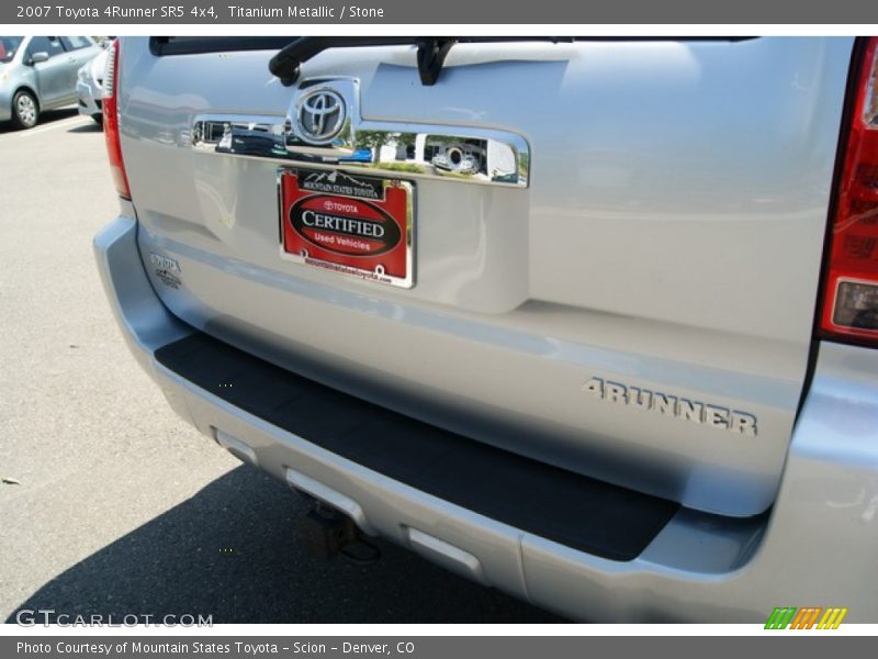 Titanium Metallic / Stone 2007 Toyota 4Runner SR5 4x4
