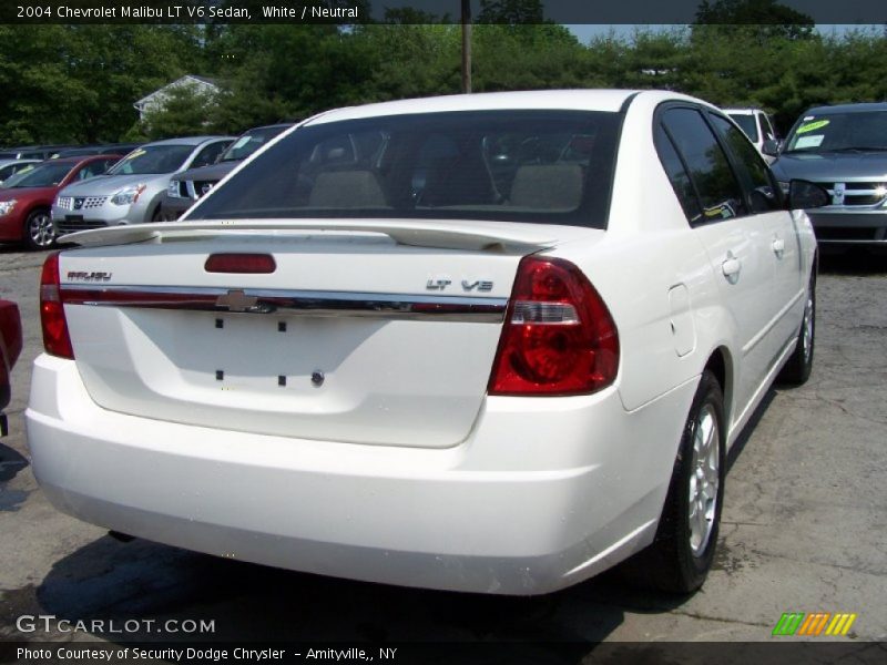 White / Neutral 2004 Chevrolet Malibu LT V6 Sedan