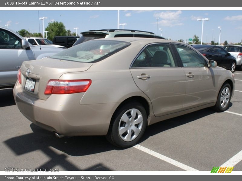 Desert Sand Metallic / Ash 2009 Toyota Camry LE V6