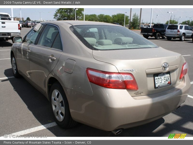 Desert Sand Metallic / Ash 2009 Toyota Camry LE V6