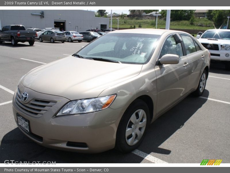 Desert Sand Metallic / Ash 2009 Toyota Camry LE V6