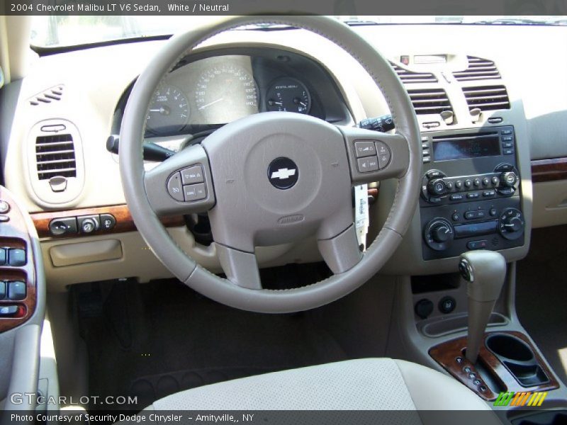 White / Neutral 2004 Chevrolet Malibu LT V6 Sedan