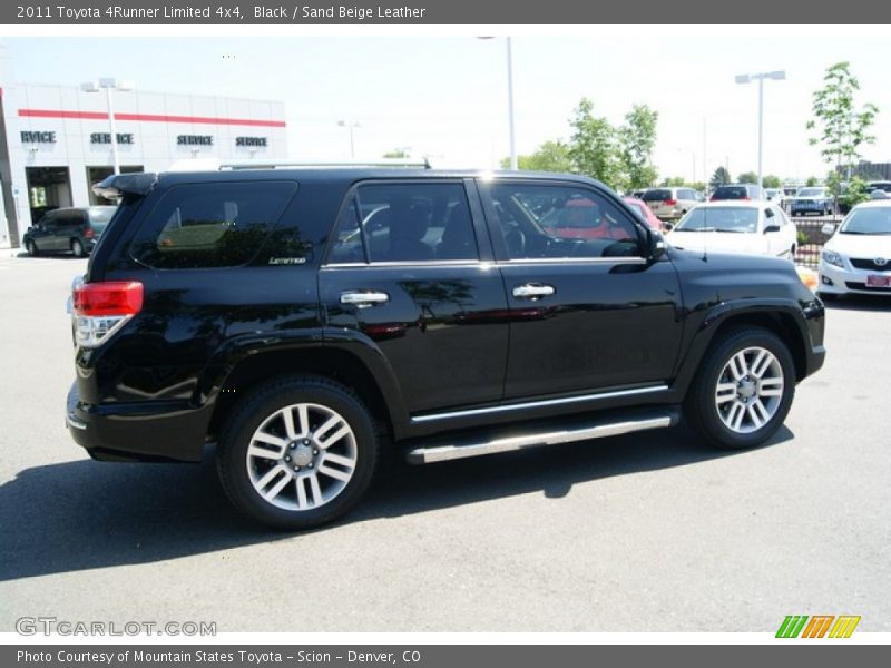 Black / Sand Beige Leather 2011 Toyota 4Runner Limited 4x4