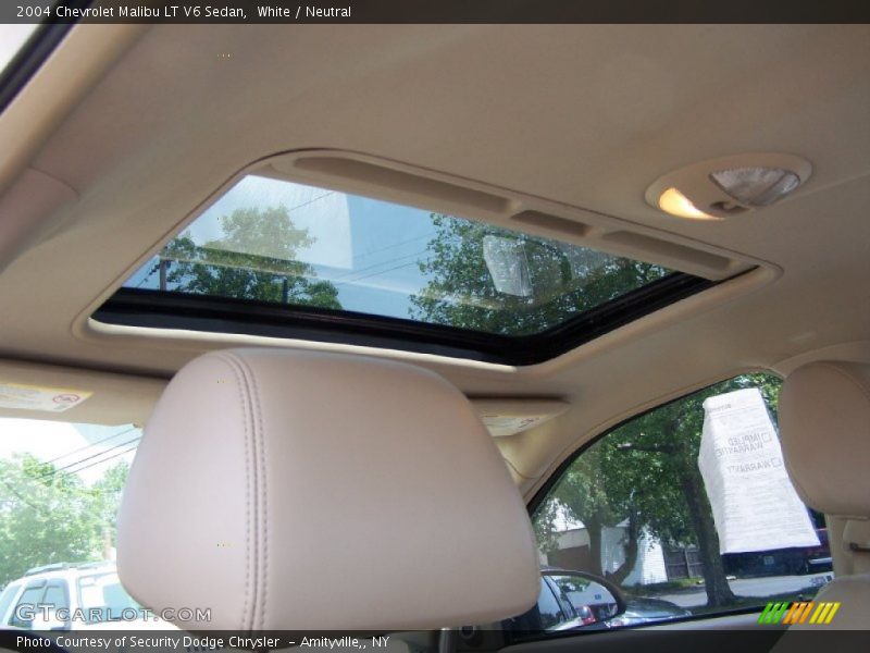 White / Neutral 2004 Chevrolet Malibu LT V6 Sedan