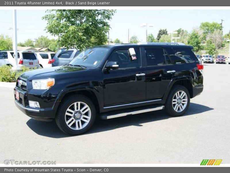 Black / Sand Beige Leather 2011 Toyota 4Runner Limited 4x4
