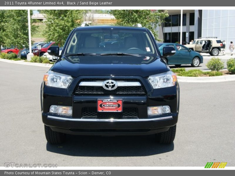 Black / Sand Beige Leather 2011 Toyota 4Runner Limited 4x4