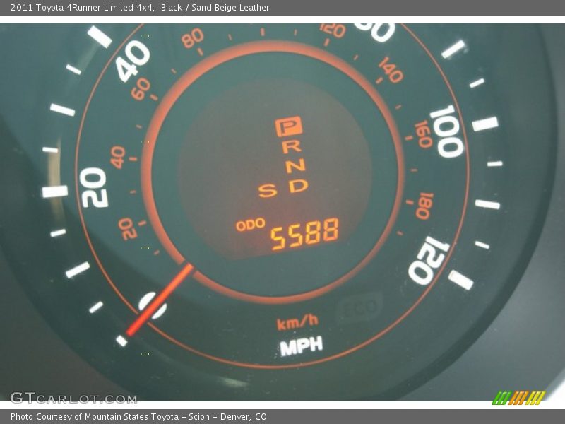 Black / Sand Beige Leather 2011 Toyota 4Runner Limited 4x4