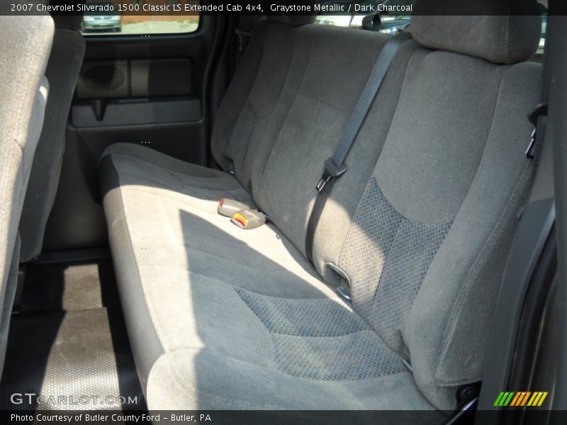 Graystone Metallic / Dark Charcoal 2007 Chevrolet Silverado 1500 Classic LS Extended Cab 4x4