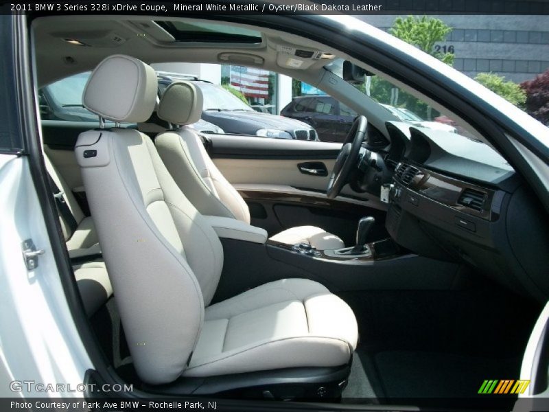  2011 3 Series 328i xDrive Coupe Oyster/Black Dakota Leather Interior