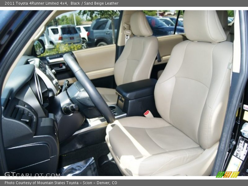 Black / Sand Beige Leather 2011 Toyota 4Runner Limited 4x4