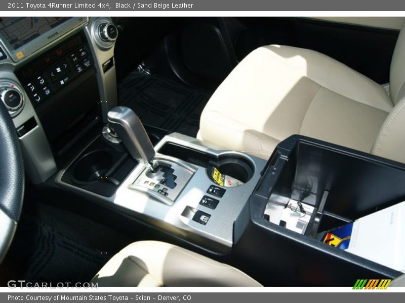 Black / Sand Beige Leather 2011 Toyota 4Runner Limited 4x4