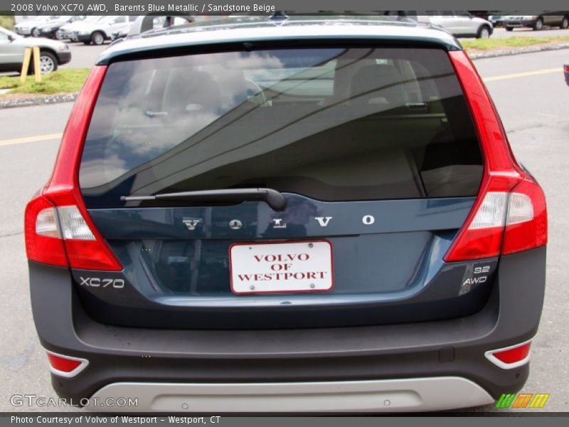 Barents Blue Metallic / Sandstone Beige 2008 Volvo XC70 AWD