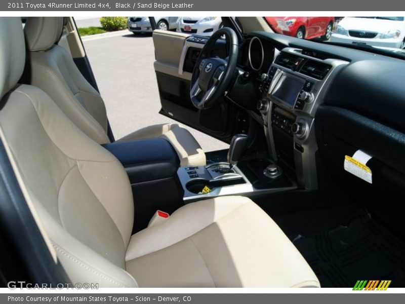 Black / Sand Beige Leather 2011 Toyota 4Runner Limited 4x4