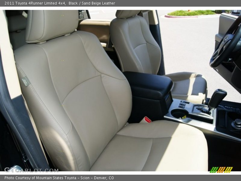 Black / Sand Beige Leather 2011 Toyota 4Runner Limited 4x4