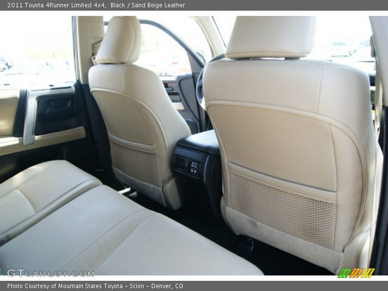 Black / Sand Beige Leather 2011 Toyota 4Runner Limited 4x4