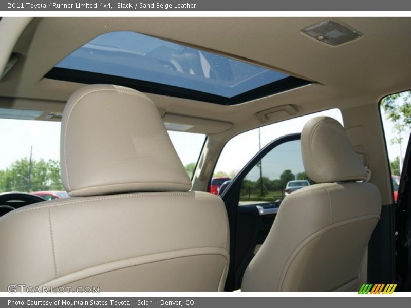 Black / Sand Beige Leather 2011 Toyota 4Runner Limited 4x4