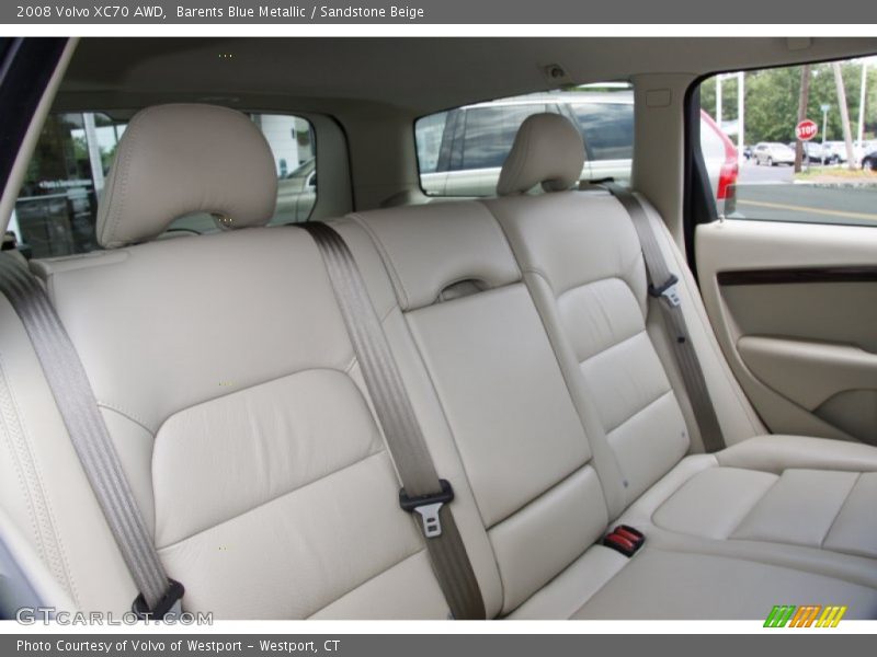 Barents Blue Metallic / Sandstone Beige 2008 Volvo XC70 AWD