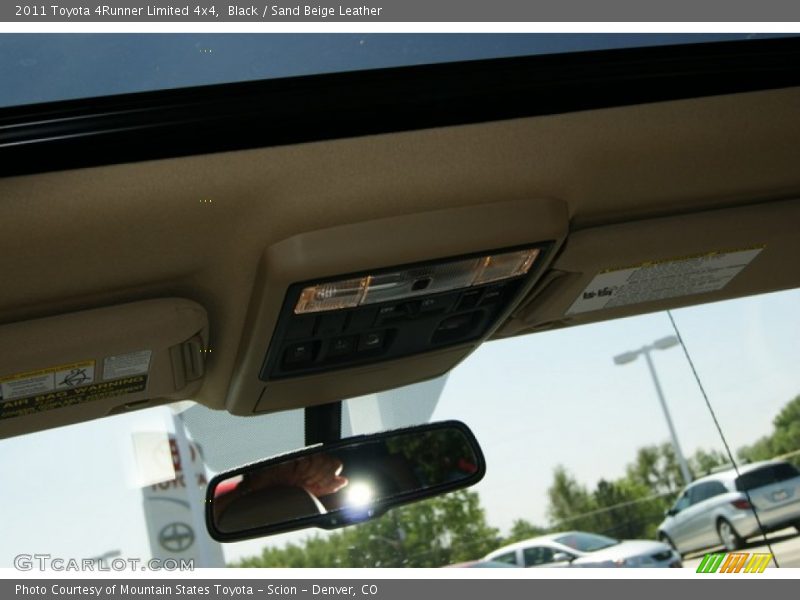 Black / Sand Beige Leather 2011 Toyota 4Runner Limited 4x4
