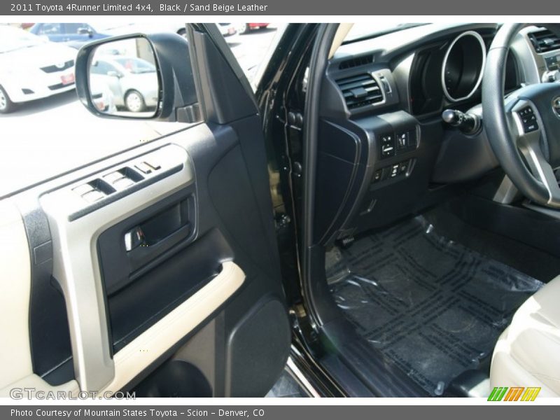 Black / Sand Beige Leather 2011 Toyota 4Runner Limited 4x4
