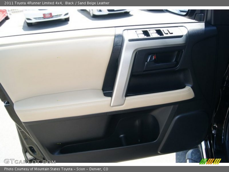 Black / Sand Beige Leather 2011 Toyota 4Runner Limited 4x4