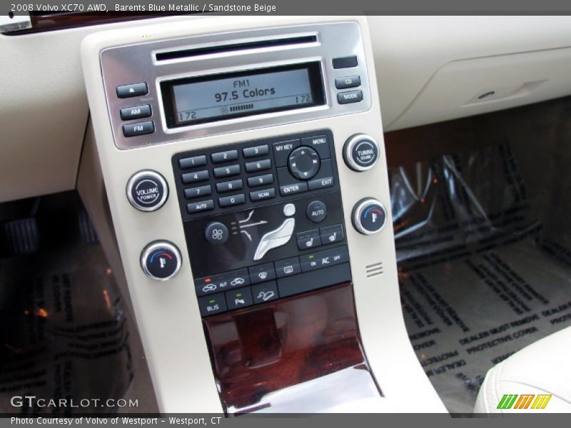 Barents Blue Metallic / Sandstone Beige 2008 Volvo XC70 AWD