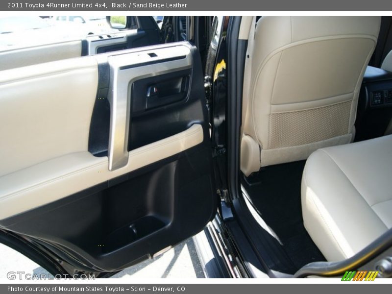 Black / Sand Beige Leather 2011 Toyota 4Runner Limited 4x4
