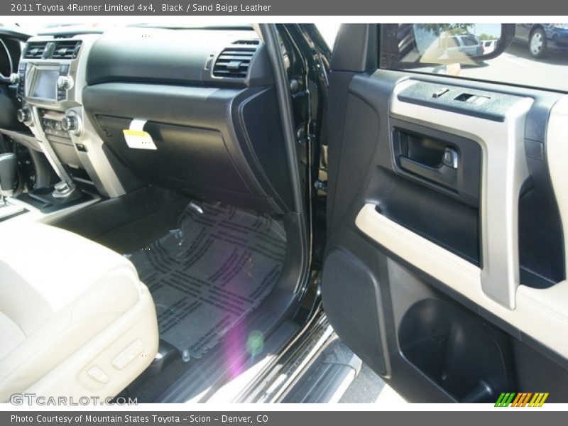 Black / Sand Beige Leather 2011 Toyota 4Runner Limited 4x4