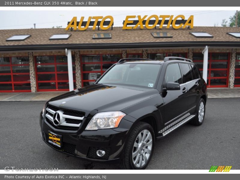 Black / Black 2011 Mercedes-Benz GLK 350 4Matic