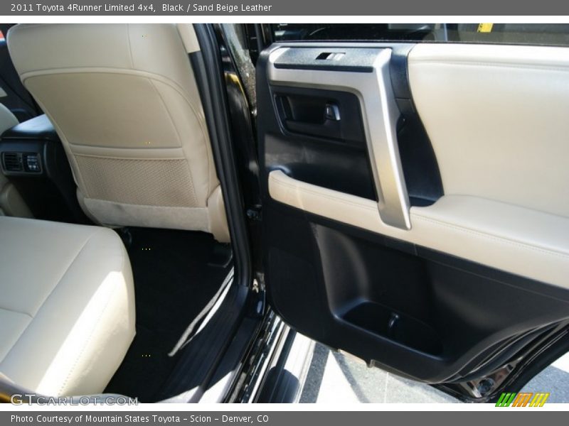 Black / Sand Beige Leather 2011 Toyota 4Runner Limited 4x4