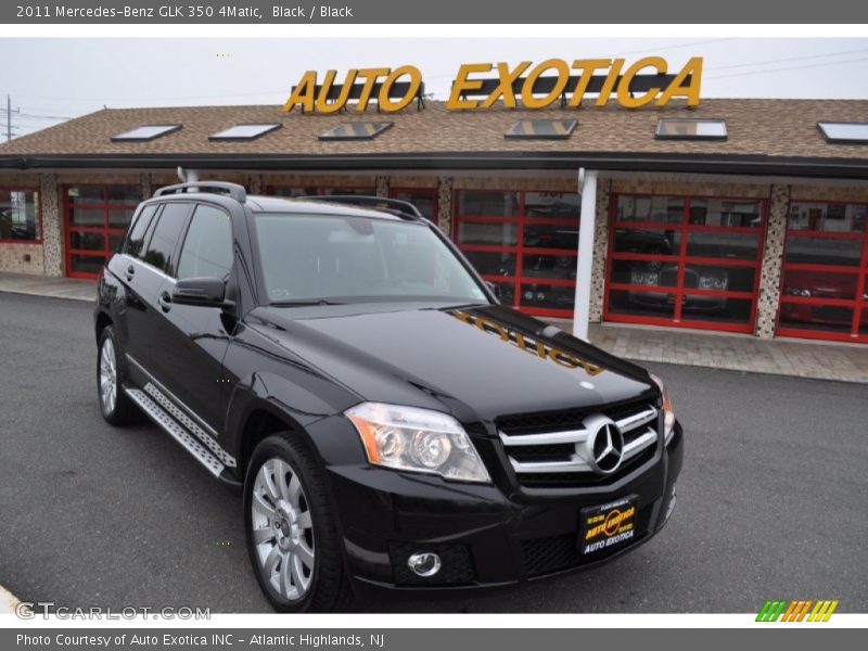 Black / Black 2011 Mercedes-Benz GLK 350 4Matic