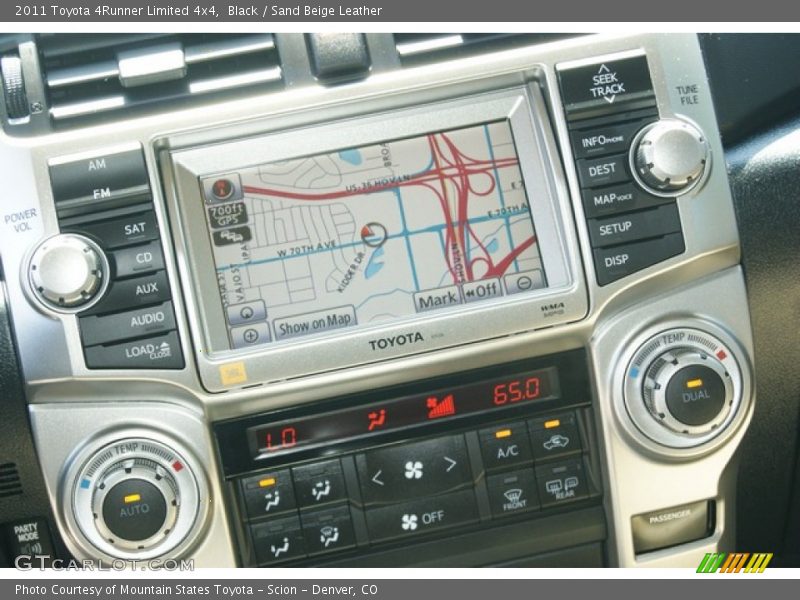 Black / Sand Beige Leather 2011 Toyota 4Runner Limited 4x4