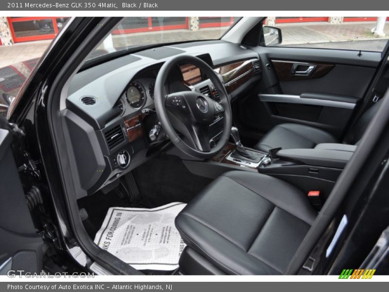 Black / Black 2011 Mercedes-Benz GLK 350 4Matic