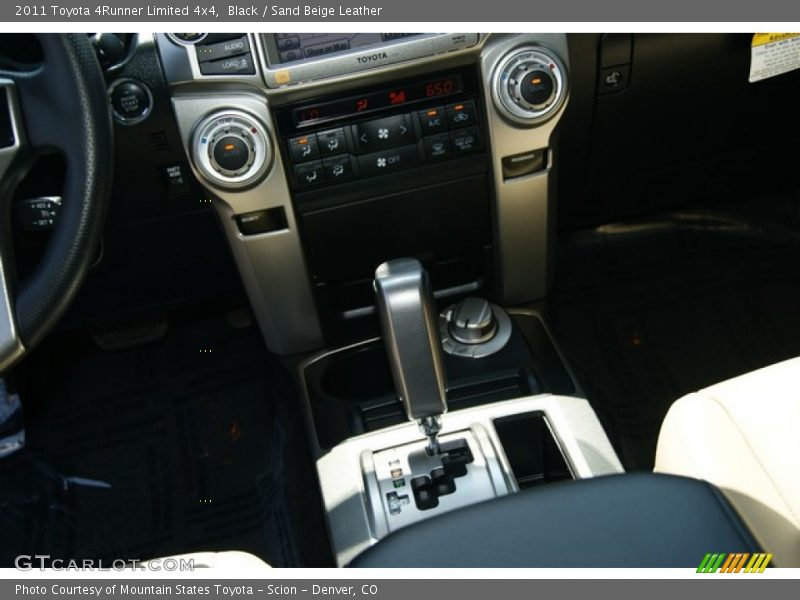 Black / Sand Beige Leather 2011 Toyota 4Runner Limited 4x4