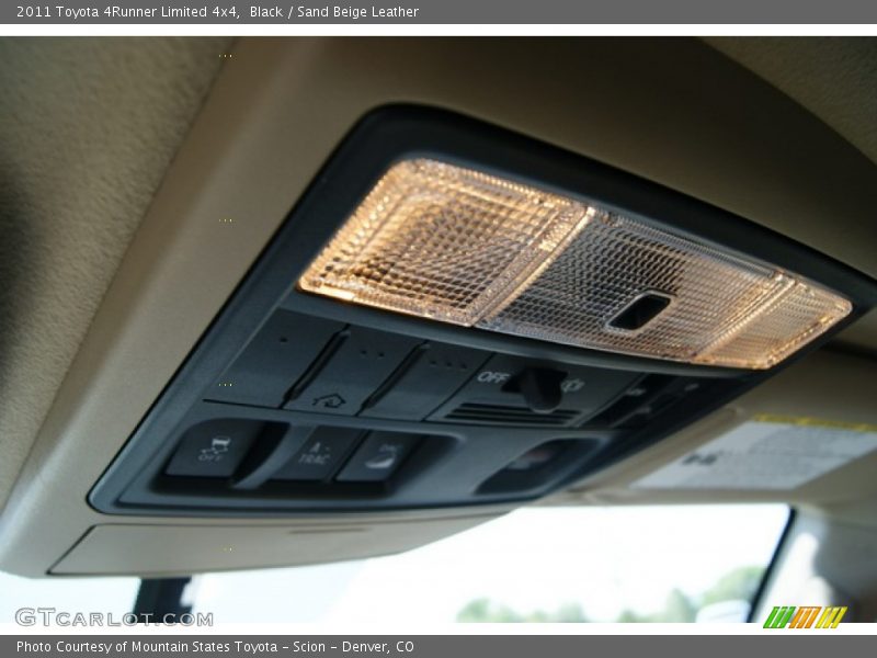 Black / Sand Beige Leather 2011 Toyota 4Runner Limited 4x4