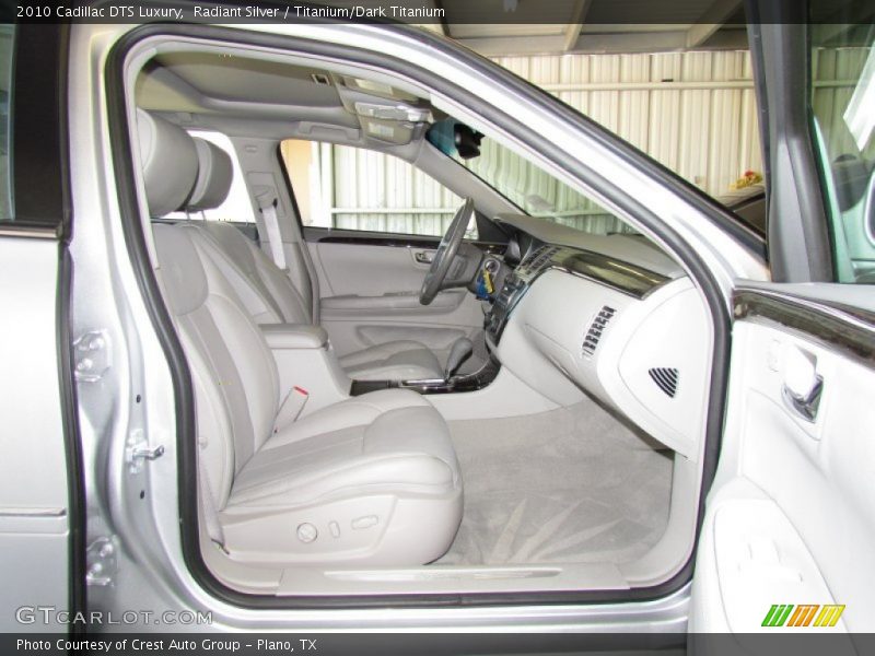 Radiant Silver / Titanium/Dark Titanium 2010 Cadillac DTS Luxury