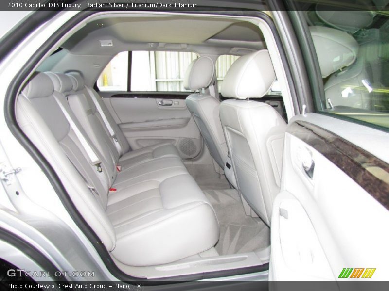 Radiant Silver / Titanium/Dark Titanium 2010 Cadillac DTS Luxury