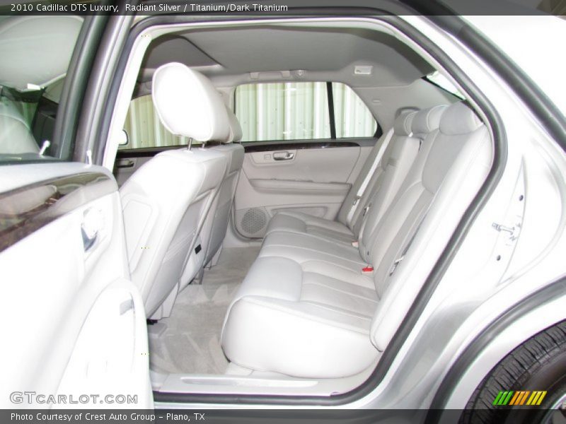 Radiant Silver / Titanium/Dark Titanium 2010 Cadillac DTS Luxury